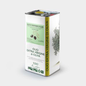 Lattina da 5 litri di olio extravergine di oliva