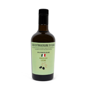 Bottiglia da 250 ml di olio extravergine di oliva – MONOCULTIVAR – Leccino